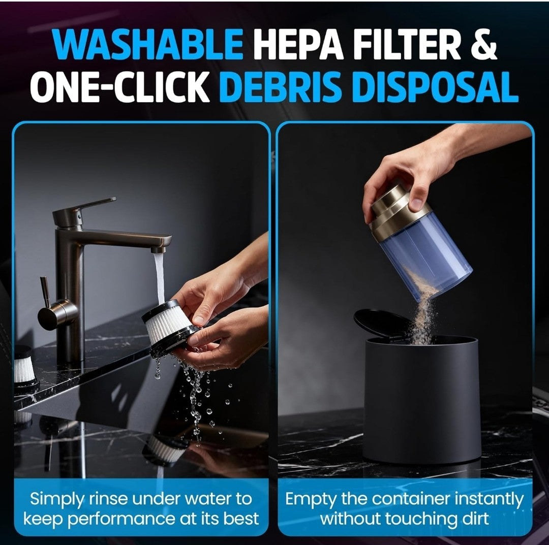 Car Vacuum Portable Cordless Dual Gear Small Powerful Portable | Blower Inflator