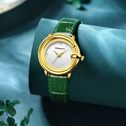 Vintage Green Ladies Watch