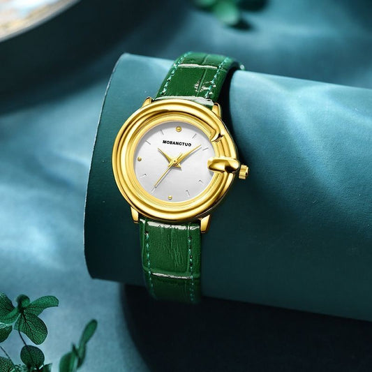Vintage Green Ladies Watch