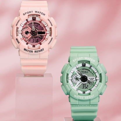 Women Sport Watches Fashion LED Digital Ladies Watch Women