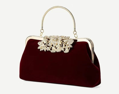 Comeon Womens Rhinestone Evening Clutch Bags Sparkling Crystal Diamond Party ...