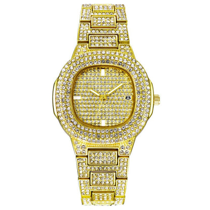Fashion Steel Band Diamond Diamond Watch