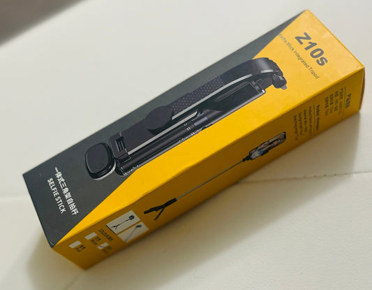 2-in-1 Selfie Stick & Integrated Tripod with Bluetooth Remote