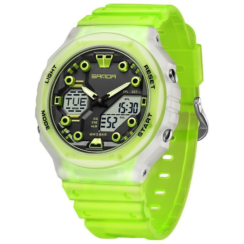 Electronic Watch Multi functional Waterproof Unisex