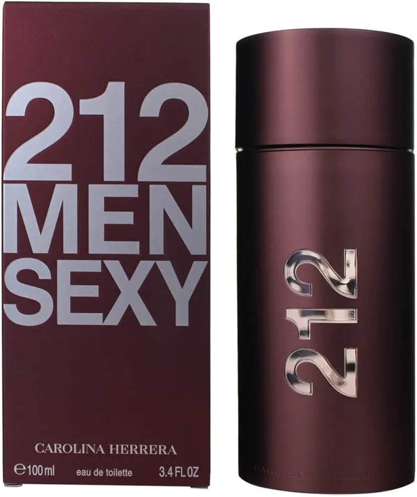 212 Sexy by Carolina Herrera 3.4 oz EDT Cologne for Men New In Box