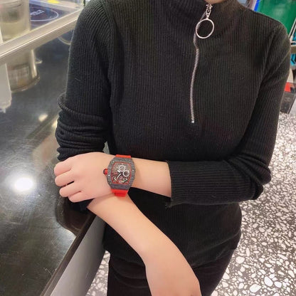 Creative Versatile Wine Barrel Shaped Quartz Watch