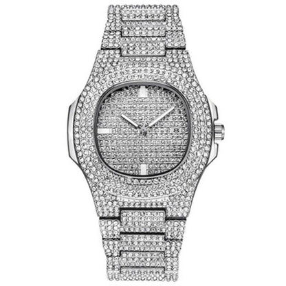 Fashion Steel Band Diamond Diamond Watch