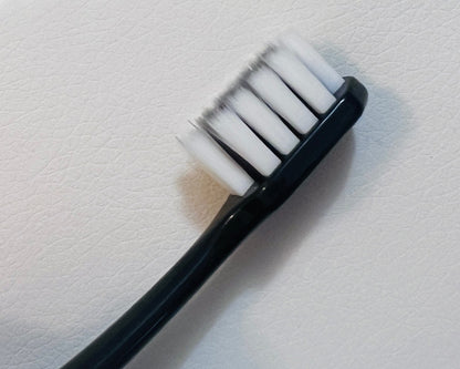 Very Soft Bristle Toothbrush with Tongue Cleaner|Gentle Deep Cleaning Oral Care