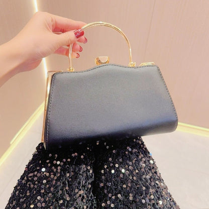 Retro Diamond Handbag Fashion Banquet Bag Dinner Bag Shoulder Bag Diagonal Bag