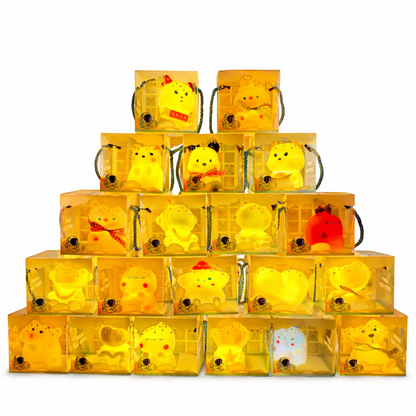 Cute LED Night Light – Character Lamp, (Random Character)