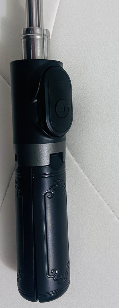 2-in-1 Selfie Stick & Integrated Tripod with Bluetooth Remote