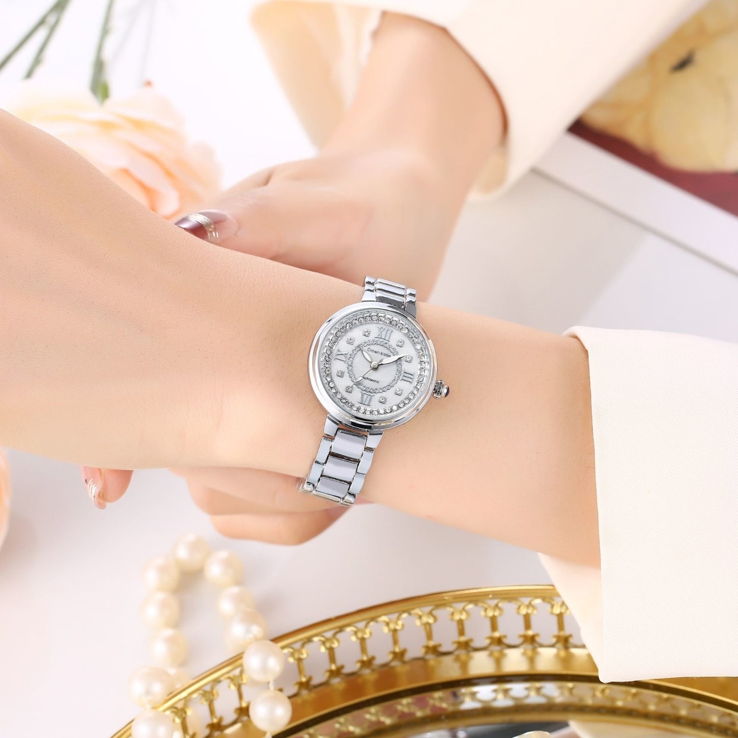 Ladies Melody Watch Silver
