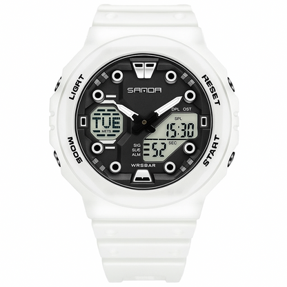 Electronic Watch Multi functional Waterproof Unisex