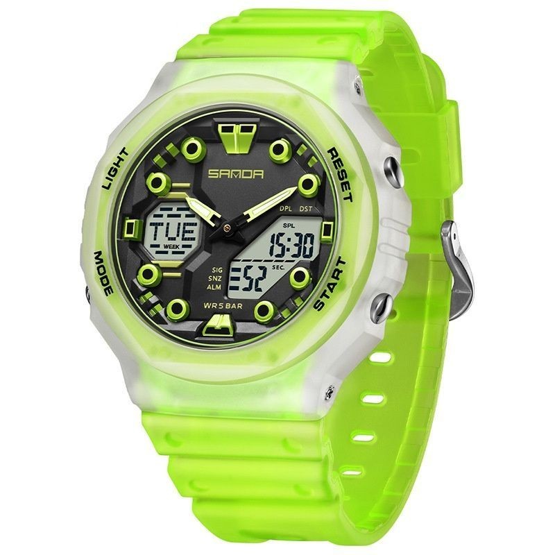 Electronic Watch Multi functional Waterproof Unisex