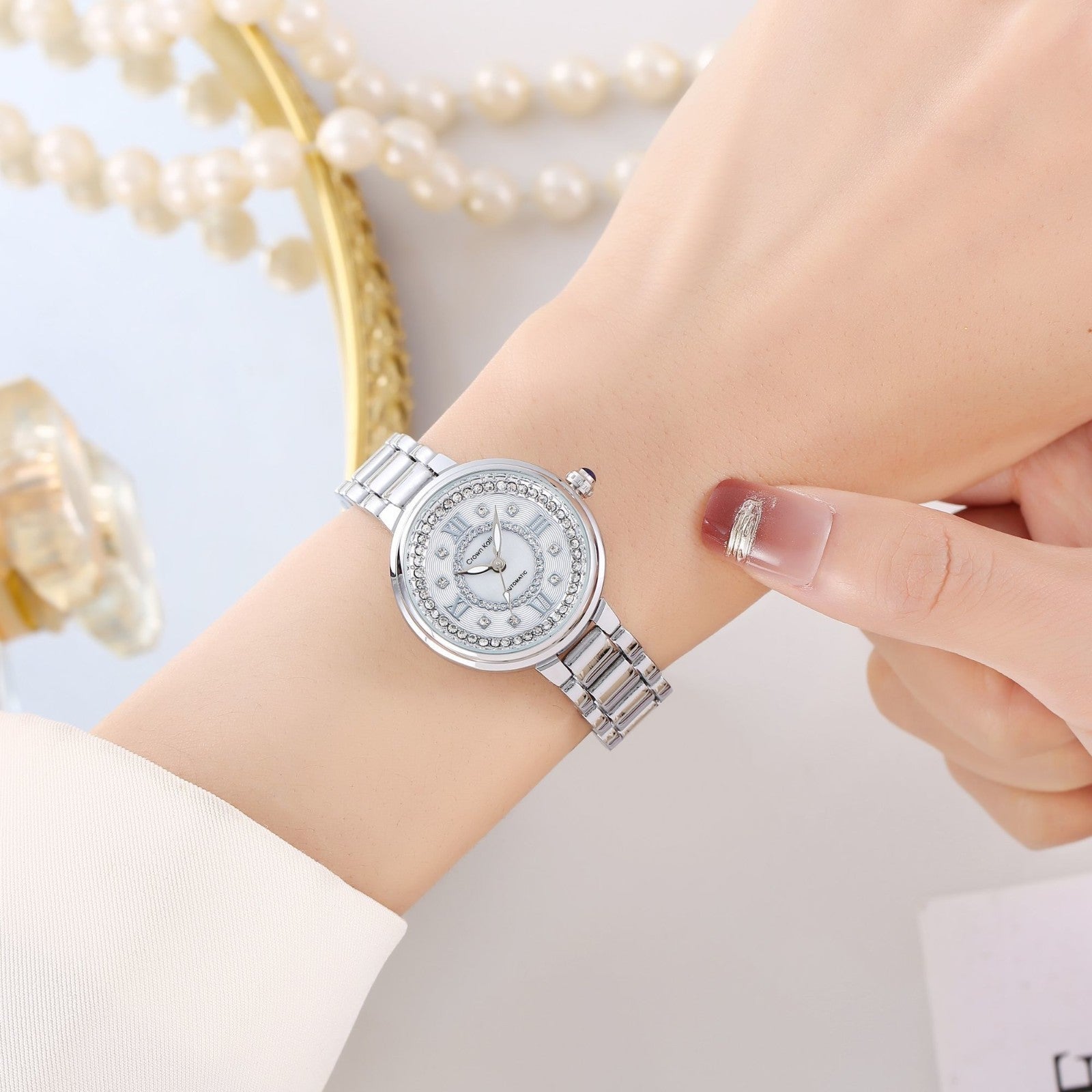 Ladies Melody Watch Silver