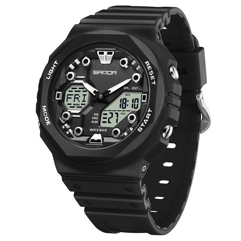 Electronic Watch Multi functional Waterproof Unisex