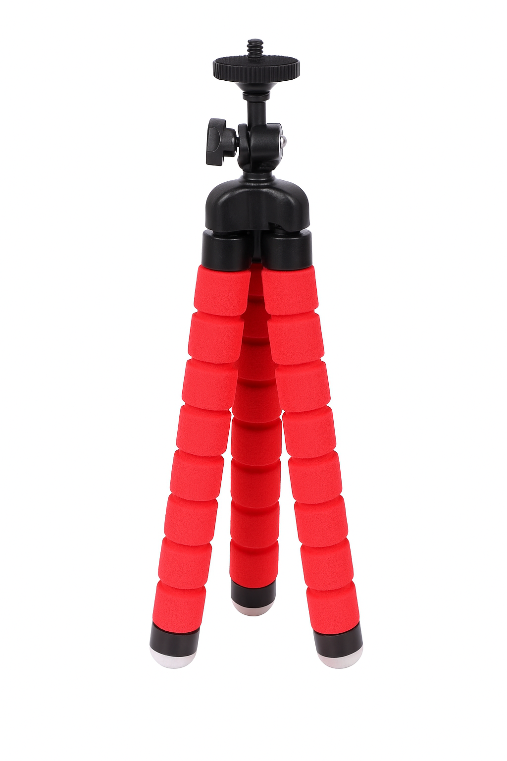 Flexible Mini Tripod with Adjustable Phone Holder Portable Stand for Smartphone