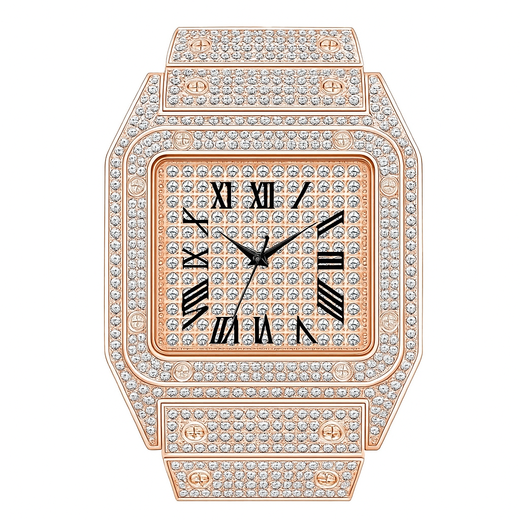 Luxury Moissanite Iced Out Watches