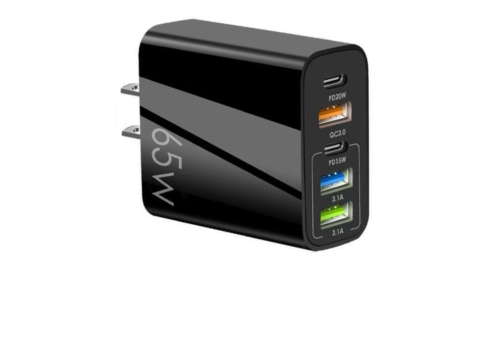 65W 3-Port Fast Wall Charger