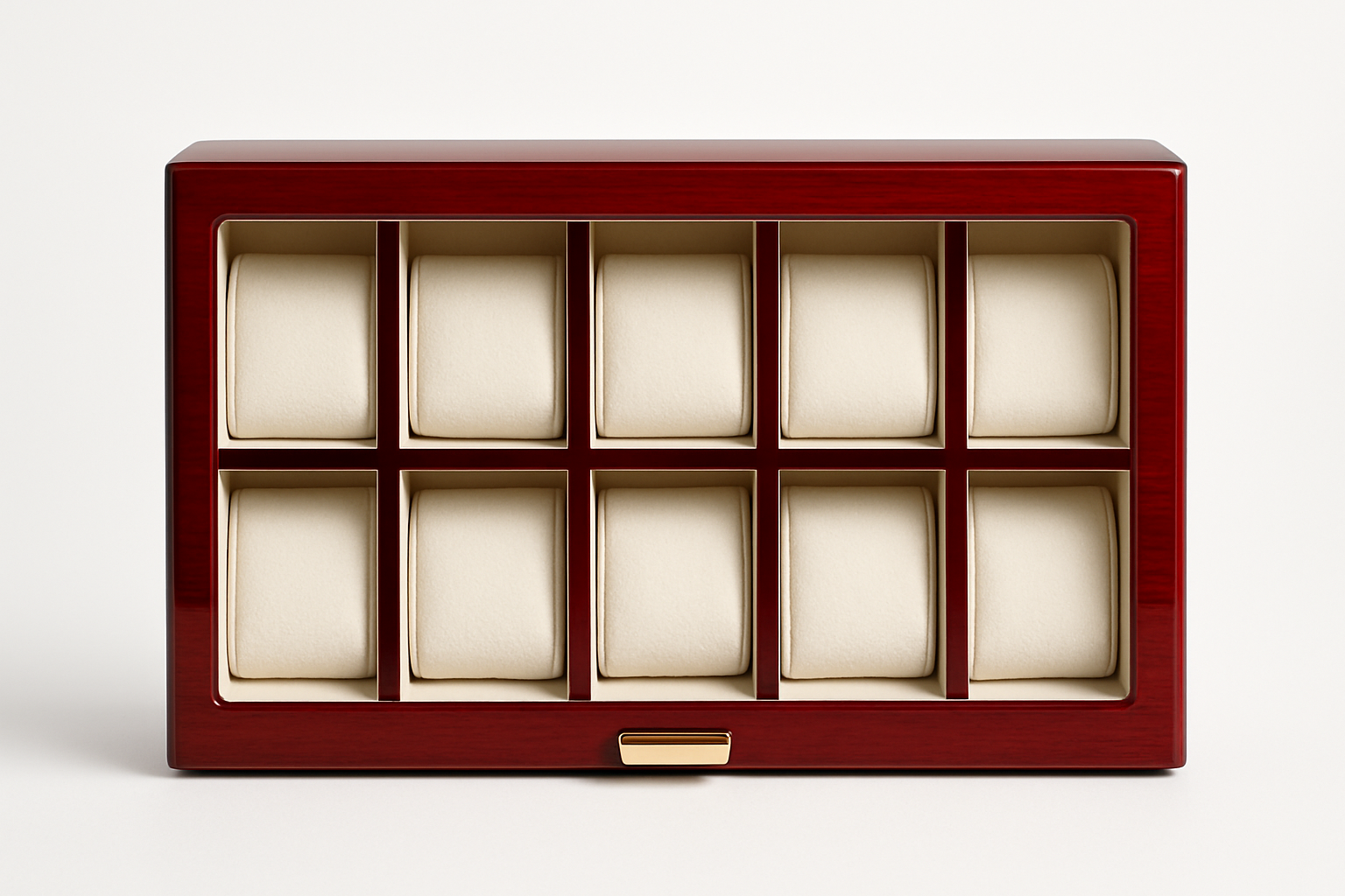 Make this face forward and make it only 10 slots